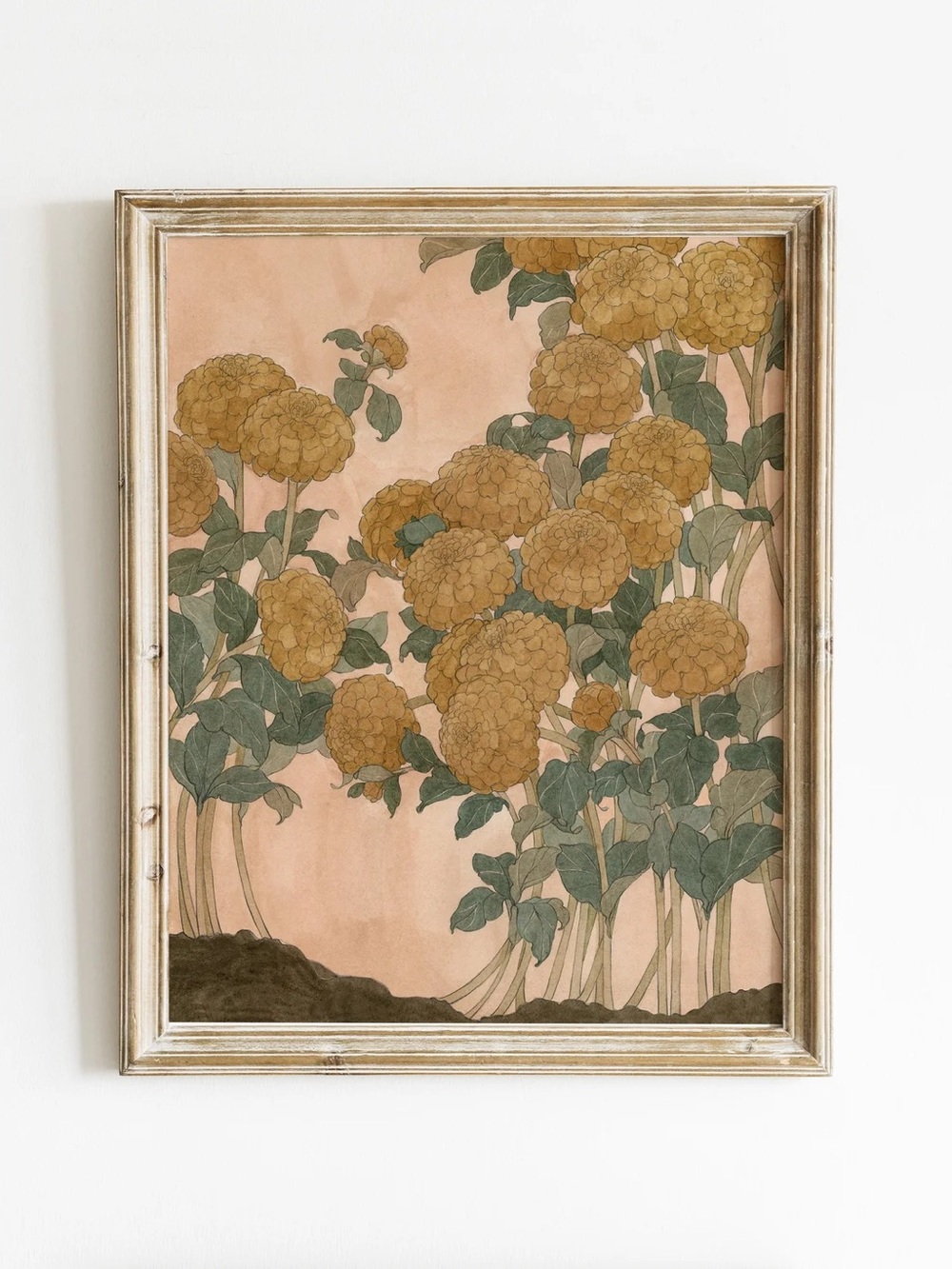 Carleigh Courey Fine Art Calendar Print - “Golden Zinnia”